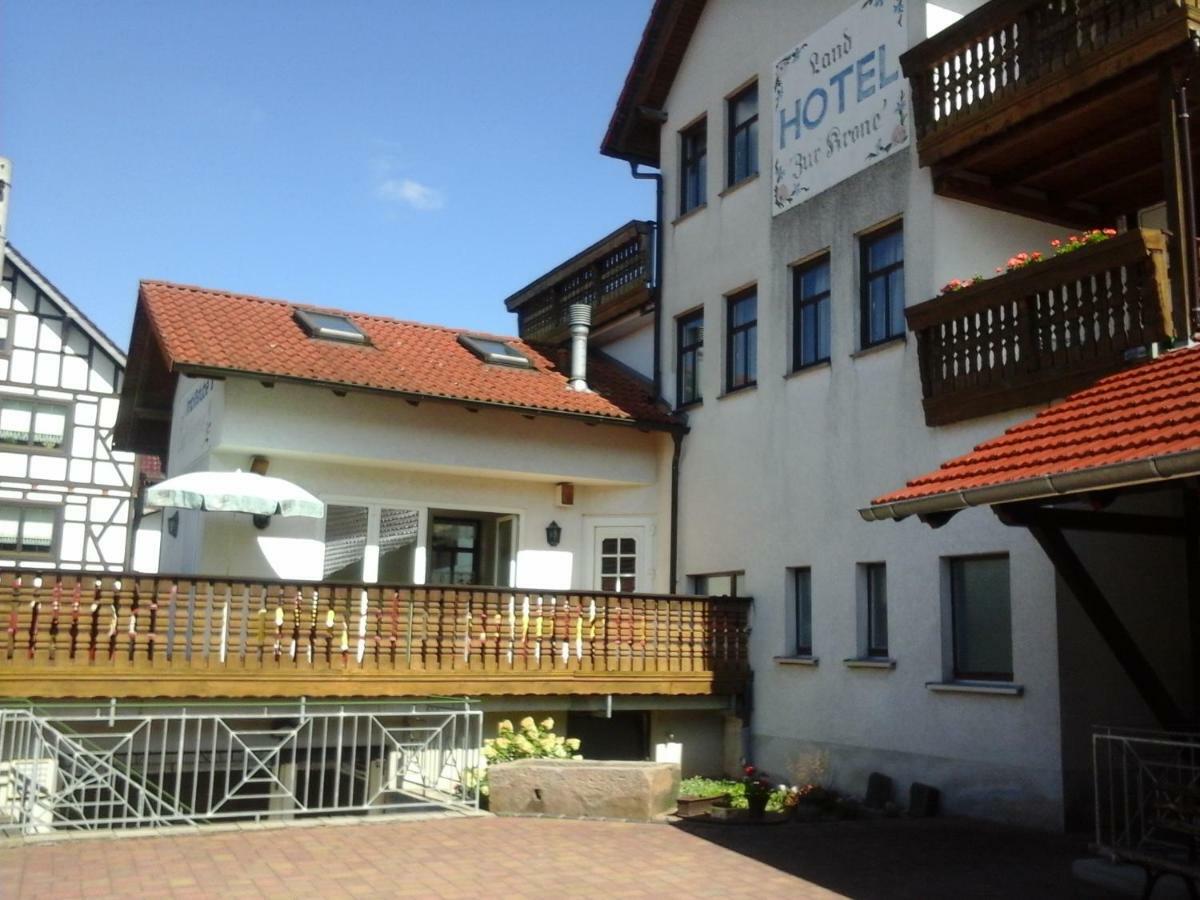 Landhotel Zur Krone Kieselbach Dış mekan fotoğraf
